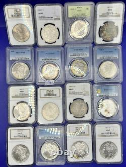 MS65 MORGAN SILVER DOLLARS? PCGS / NGC? 90% PURE? O, S, P Mints? 1x Coin