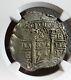 NGC AU Capitana Shipwreck 1654 Spanish Bolivia 4 Reales Silver Cob Coin