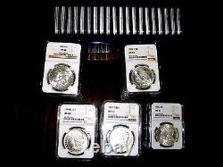 NGC MS63 Blast White Morgan Silver Dollar U. S. Mint Coin