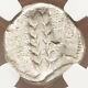 NGC VF Lucania Metapontum Stater Silver Barley Coin 470-440 BC Ancient Greek