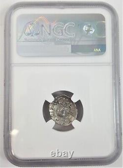 NGC XF EXTREMELY FINE Arabia Felix Himyarites AR Drachm Silver Coin 1st Century