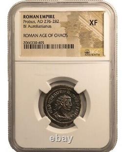NGC (XF) Probus AD276-282 Aurelianianus / Antoninianus Roman Coin NGC Ancients