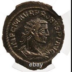 NGC (XF) Probus AD276-282 Aurelianianus / Antoninianus Roman Coin NGC Ancients