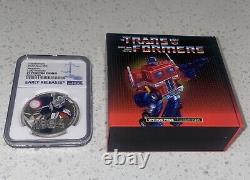 New Zealand Mint Transformers Optimus Prime & Megatron NGC PF 70 Early Release