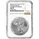 Presale 2020 (S) $1 American Silver Eagle NGC MS70 Emergency Production Brown