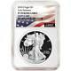 Presale 2020-S Proof $1 American Silver Eagle NGC PF70UC Flag ER Label
