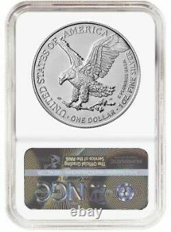 Presale 2021 (S) T2 Silver Eagle NGC MS70 First Day Emergency Production