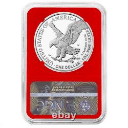 Presale 2022-W Proof $1 American Silver Eagle NGC PF70UC ER ALS Label Red Core