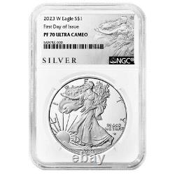 Presale 2023-W Proof $1 American Silver Eagle NGC PF70UC FDI ALS Label