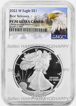 Ready to ship! 2022 NGC PF70 FR American Eagle 1 oz Silver Proof