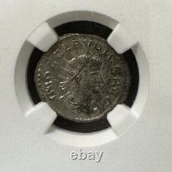Roman Empire Silver Coin Claudius Ii Ad268-270 Ngc Ancient