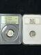 SASA 1963 And 1964-D Roosevelt Dimes Sample Slabs Pcgs Ogh And Ngc Fatty