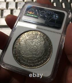 Saxony-Poland 1763 Thaler Silver Coin NGC VF Details