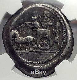 Sidon in Phoenicia 370BC Ancient Silver Double Shekel Greek Coin NGC VF i58864