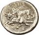 Silver Coin of Cilicia Tarsus Mazaeus AR Stater Lion Bull 361-328 BC. NGC Choice
