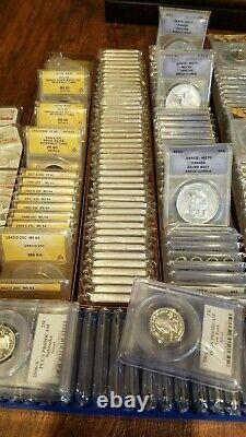 Silver US Coins Collection Lot 90% AG High grade PF70 MS69 (13 COINS) Not Junk