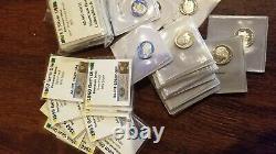 Silver US Coins Collection Lot 90% AG High grade PF70 MS69 (13 COINS) Not Junk