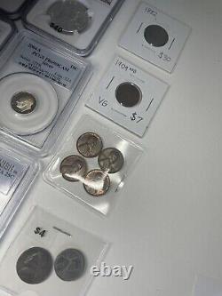 United States Coin Collection U. S. Silver, Old Coins, Graded Coins, NGC, PCGS